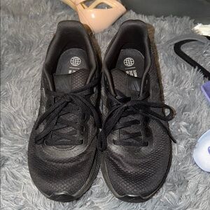 Black Adidas Cloud Foam Sneakers